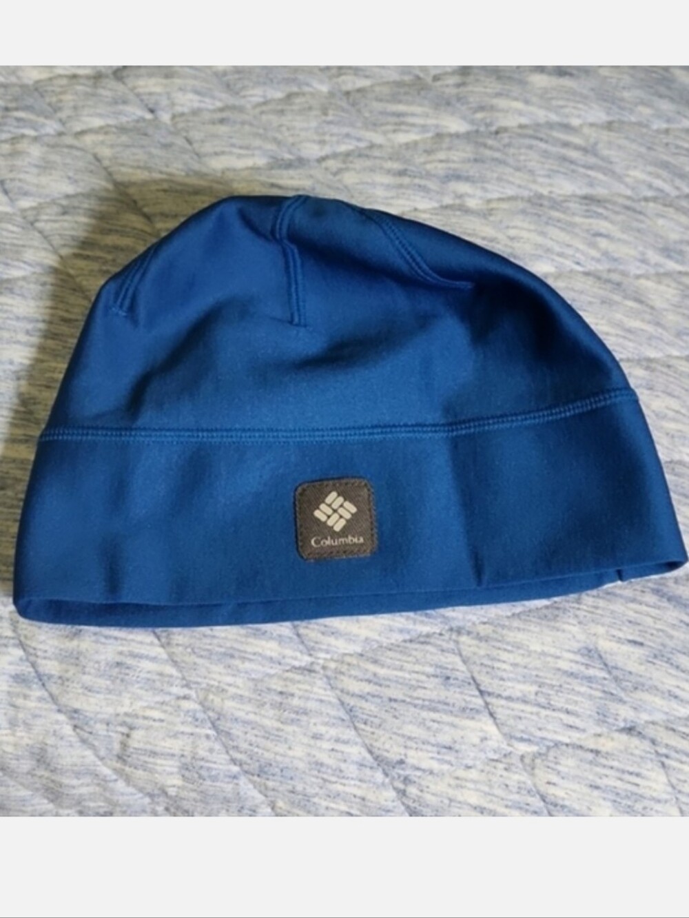NWOT Columbia Blue Omni-Heat Beanie mens